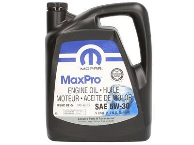 Olej silnikowy 5w30 MOPAR MaxPro JEEP CHRYSLER DODGE - 5l. MS-6395