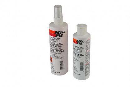 K&N  Preparaty do konserwacji sportowych filtrów powietrza (detergent: 592 ml, olejek: 237 ml) zestaw
