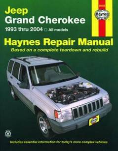 REPAIR MANUAL - Książka Naprawy JEEP GRAND CHEROKEE 1993-2004 WJ ZJ
